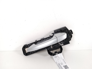 Rear side door exterior handle and its parts