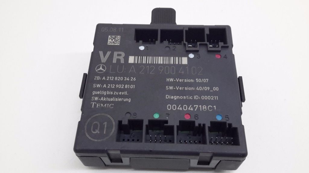 MERCEDES-BENZ E-Class W212/S212/C207/A207 (2009-2016) Front Right Door Control Unit A2129004102 20972473