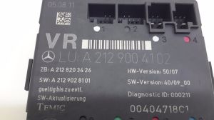 Mercedes Benz E-Class W212 (2009–2015) Front door control unit A2129004102 - 2