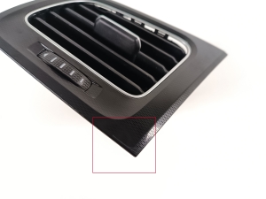 Volkswagen Golf VII (2012–2026) Dashboard air vent grilles 5G1819703H - 4