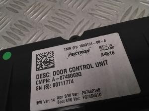 Tesla Model S S (2012–2026) Front door control unit 100310100E - 4