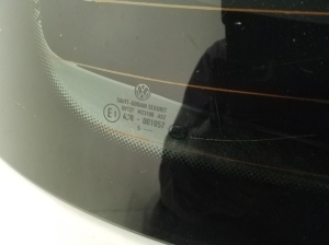 Volkswagen Golf VII (2012–2026) Trunk lid and its parts - 3