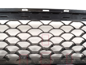 Mercedes Benz GLE-Class 167 (2019–2026) Front bumper lower grille A1678852306 - 6