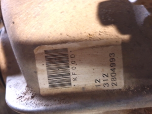 Ford Ranger (2011–2015) Transfer case and its parts KF00D  12 312 2804993 - 3