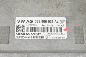 Volkswagen Polo V (2009–2017) Motora vadības bloks 03E906023AL - 2