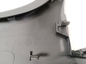 Volkswagen Golf VII (2012–2026) Salona konsoles cita detaļa 5G1863487C - 3