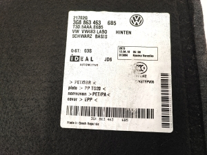 Volkswagen Arteon (2017–2026) Trunk carpet 3G8863463 - 2