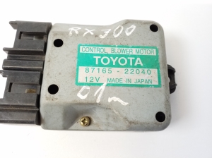LEXUS RX MCU1 (1998–2003) Gebläsewiderstand 8716522040 - 3