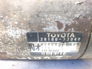 TOYOTA Yaris Verso (1999–2006) Starter 2810033040  4280000500 - 3