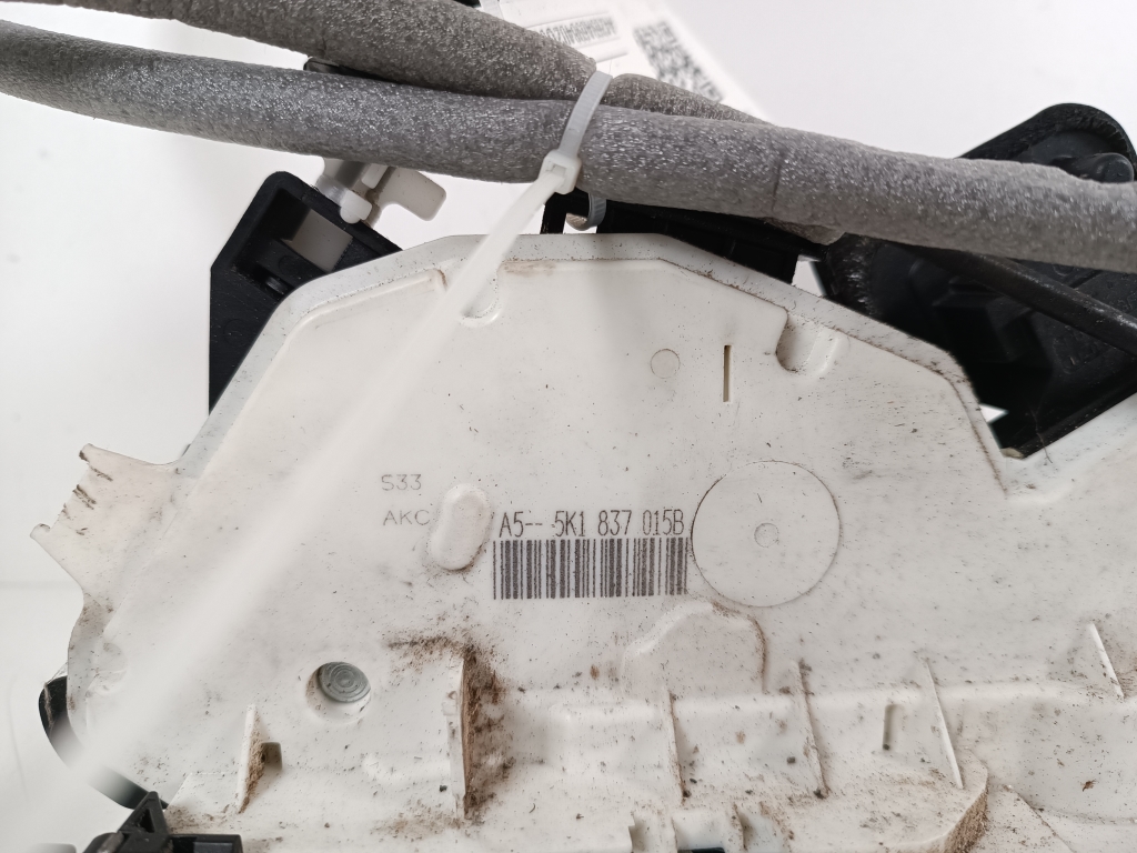 VOLKSWAGEN Golf 6 generation (2008-2015) Замок передней левой двери 5K1837015B 27540958