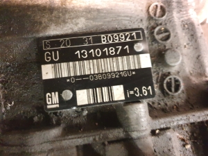 Opel Vectra C (2002–2008) Getriebe GU13101871 - 2