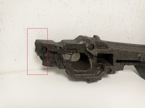 Mercedes Benz A-Class 176 (2012–2018) Front bumper absorber A1768850037 - 2