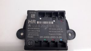   Rear side door control unit 