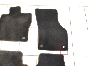 Volkswagen Arteon (2017–2026) Floor mats 3G8863011A - 3