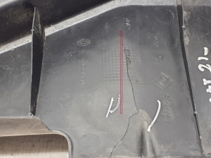  Air deflector cooling radiator 