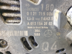Mercedes Benz R-Class 251 (2006–2017) Lichtmaschine A0131543502 - 4