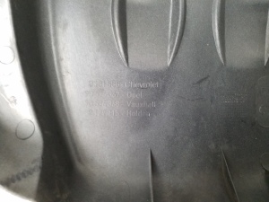 Opel Astra G (1998–2004) Motorabdeckung 90536368 - 3