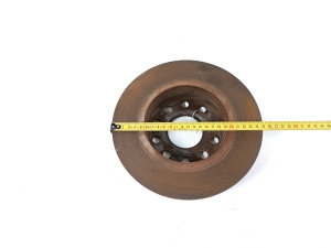 Volkswagen Golf VI (2008–2013) Bremsscheibe hinten 1K0615601AB - 2