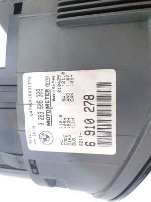 BMW 3 SERIES E46 (1998–2007) Näidikuplokk 0263606308 - 2