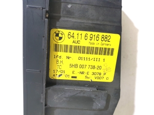 BMW 3 SERIES E46 (1998–2007) Heater control panel 64116916882  5HB00773820 - 3