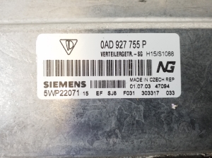 Porsche Cayenne (2002–2010) Control unit 0AD927755P - 2