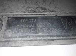 Suzuki Swace I (2020–2026) Schwellerverkleidung außen 7586002220 - 3