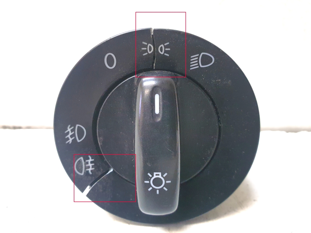 VOLKSWAGEN Jetta 5 generation (2005-2011) Блок керування перемикачем фар 1K0941431A 27530947