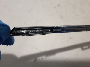 Volkswagen Golf VII (2012–2026) Chromleiste für den Kühlergrill 5G0853835 - 2