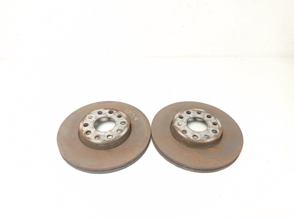VOLKSWAGEN Golf 8 generation (2019-2023) Front Left Brake Disc 5Q0615301H 27541719