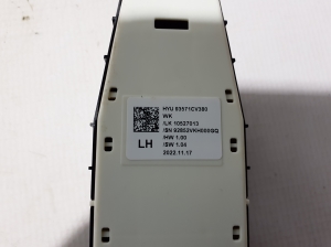 Kia EV 6 CV (2021–2026) Front door glass switch 93571CV380 - 2