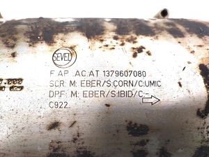 Citroen Jumper III (2014–2026) Catalytic converter 1379607080 - 3