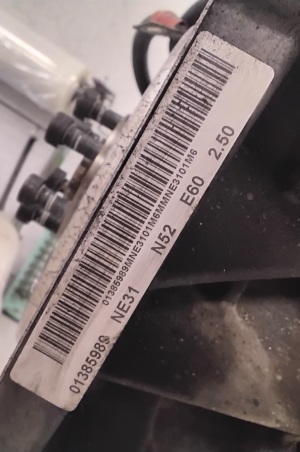 BMW 5 SERIES E60 (2003–2010) Motor N52B25A - 4
