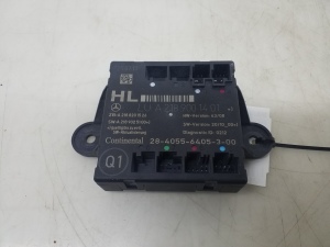   Rear side door control unit 