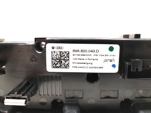 AUDI Q4 e-tron I (2021–2026) Heater control panel 89A820043D - 4