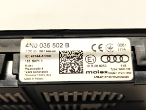 AUDI Q4 e-tron I (2021–2026) Tālruņa lādētājs 4N0035502B - 4