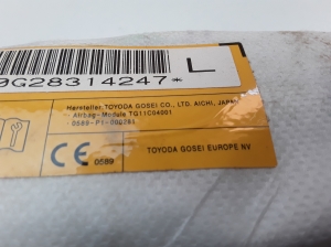 Mitsubishi Outlander (2012–2021) Priekšējā sēdekļa drošības spilvens TG11C04001 - 2