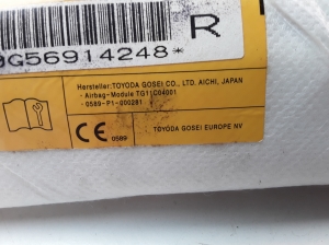 Mitsubishi Outlander (2012–2021) Airbag siège avant TG11C04001 - 2