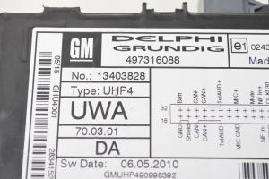 Opel Antara (2006–2017) Bluetooth-Modul 13403828 - 3