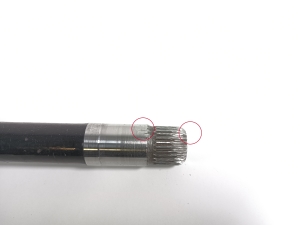 Mercedes Benz GLK-Class 204 (2008–2015) Front drive shaft and its parts A2043301500 - 3