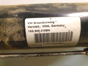 Skoda Yeti (2009–2017) Hinterachse und ihre Teile 1K0505315BH - 4