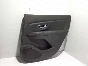   Upholstery of rear side doors 