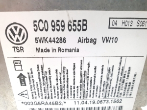 Skoda Yeti (2009–2017) Airbagsteuergerät 5C0959655B - 3