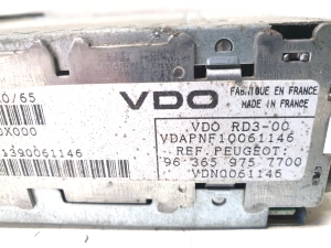 Peugeot 307 I (2000–2009) Radio (head unit) 963659757700 - 3