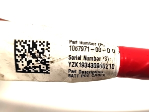 Tesla Model 3 3 (2016–2024) Positive cable 1067971-00-D - 2