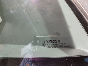 VOLVO XC90 (2015–2024) Seitenscheibe hinten (Karosserie) 32206907 - 2