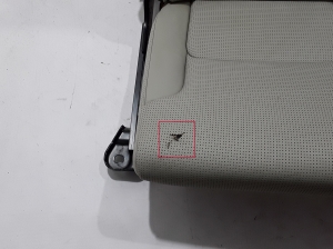  Rear seat and its components 