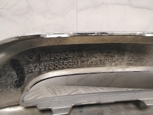 Mercedes Benz GLB X247 (2019–2026) Heckstoßstangen Chromleiste A2478855801 - 3