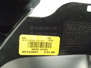 Mercedes Benz GLE-Class 292 (2015–2026) Front bumper inner frame A2928851165 - 3