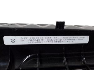 Mercedes Benz SL-Class 231 (2012–2017) Inner sill trim A2316800335 - 2