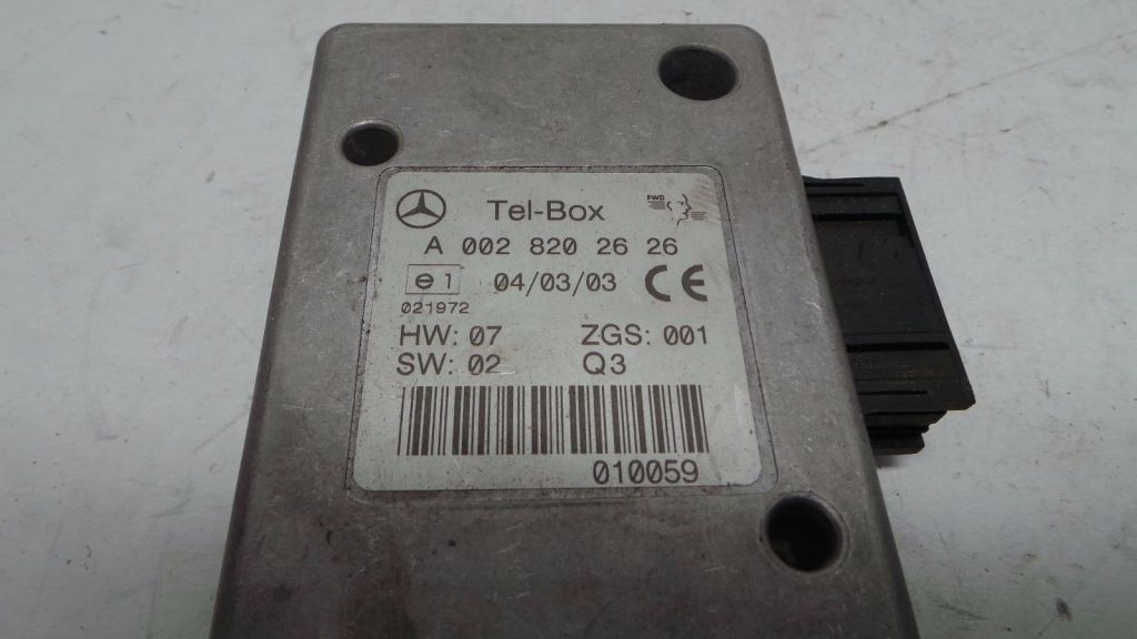 MERCEDES-BENZ Vaneo W414 (2001-2005) Andre kontrolenheder A0028202626 20972406